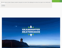 Tablet Screenshot of grasshopperskateboards.com